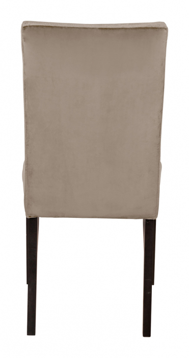 MIRCO, Scaun, catifea, crem, picioare din lemn, 98 cm [2]