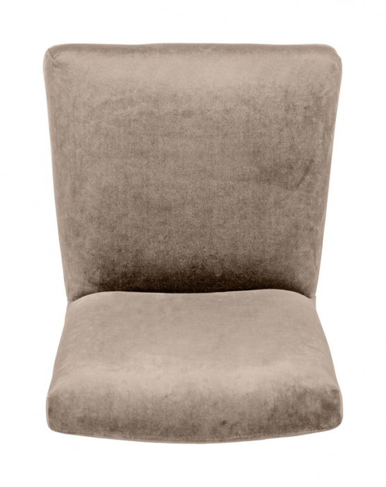 MIRCO, Scaun, catifea, crem, picioare din lemn, 98 cm [4]