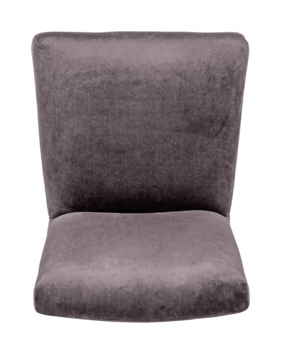 MIRCO, Scaun, catifea, roz trandafir, picioare de lemn, 98 cm [4]