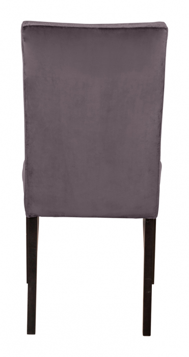 MIRCO, Scaun, catifea, roz trandafir, picioare de lemn, 98 cm [2]