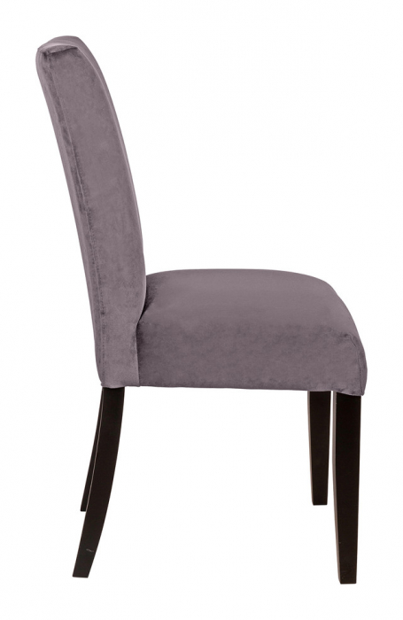 MIRCO, Scaun, catifea, roz trandafir, picioare de lemn, 98 cm [3]