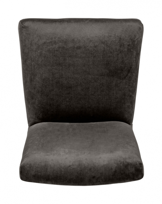 MIRCO, Scaun, catifea, zinc, picioare din lemn, 98 cm [4]