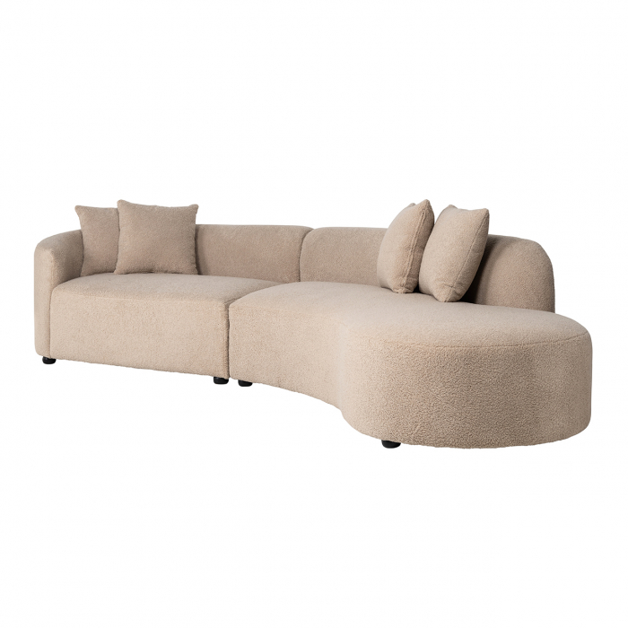 Modul canapea Grayson pe dreapta, bej,  210 cm [6]