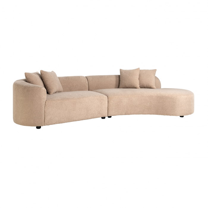 Modul canapea Grayson pe dreapta, bej,  210 cm [5]