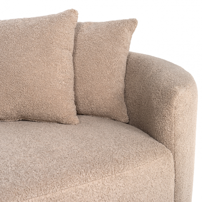 Modul canapea Grayson pe dreapta, bej,  210 cm [4]
