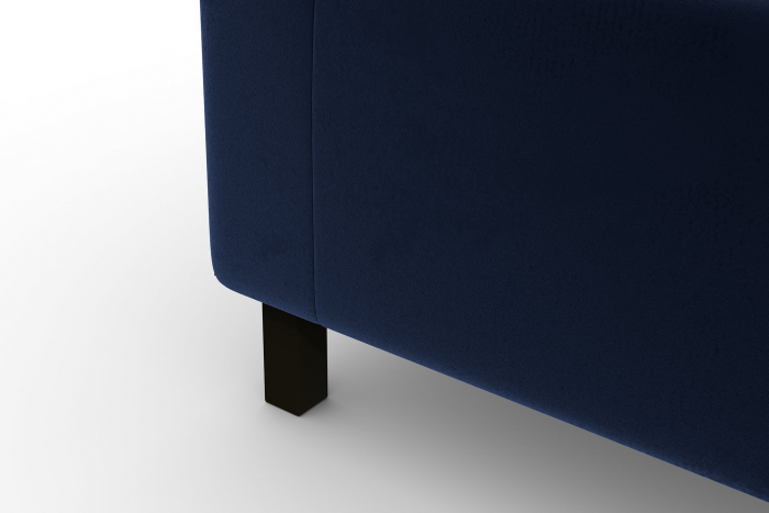 Modul de colt Tina, Albastru petrol, 88x82x88 cm [7]