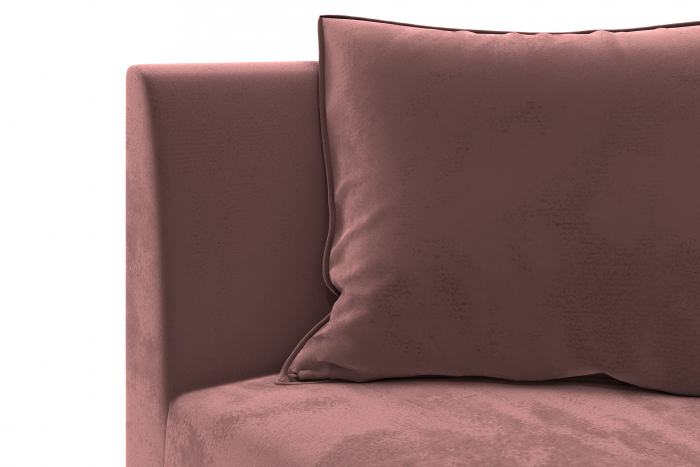 Modul de colt Tina, Roz, 88x82x88 cm [4]