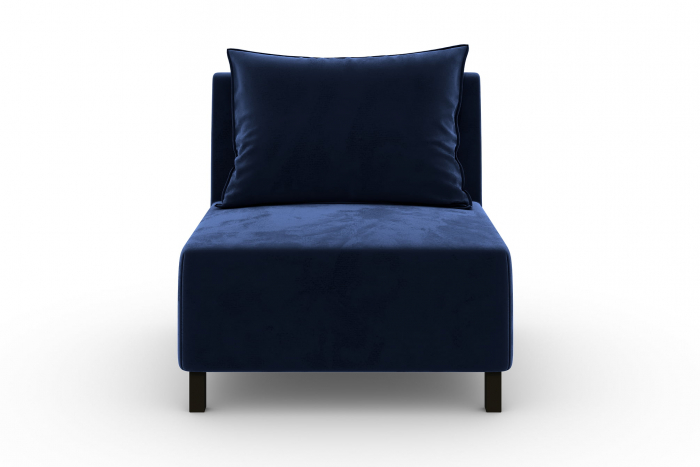 Modul de mijloc Tina, Albastru petrol, 105x82x88 cm [2]