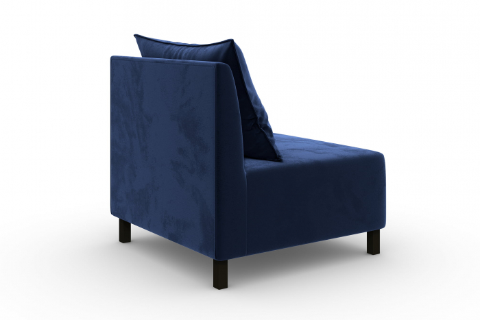 Modul de mijloc Tina, Albastru petrol, 105x82x88 cm [4]