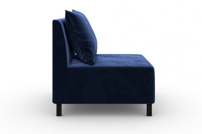 Modul de mijloc Tina, Albastru petrol, 105x82x88 cm [3]