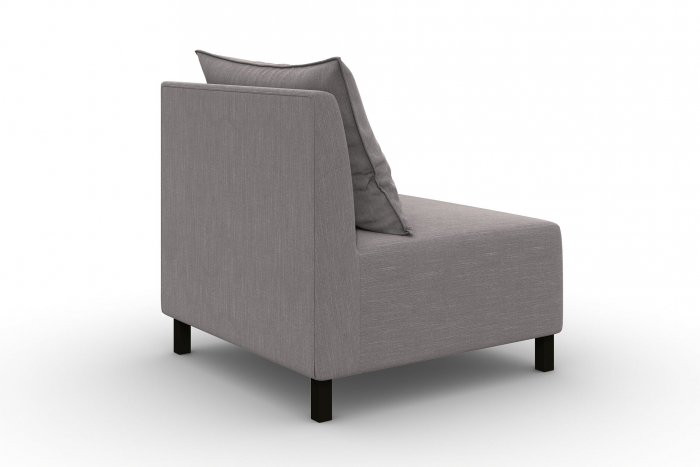 Modul de mijloc Tina, Gri, 105x82x88 cm [4]