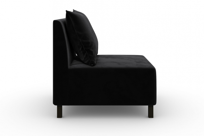 Modul de mijloc Tina, Negru, 105x82x88 cm [3]
