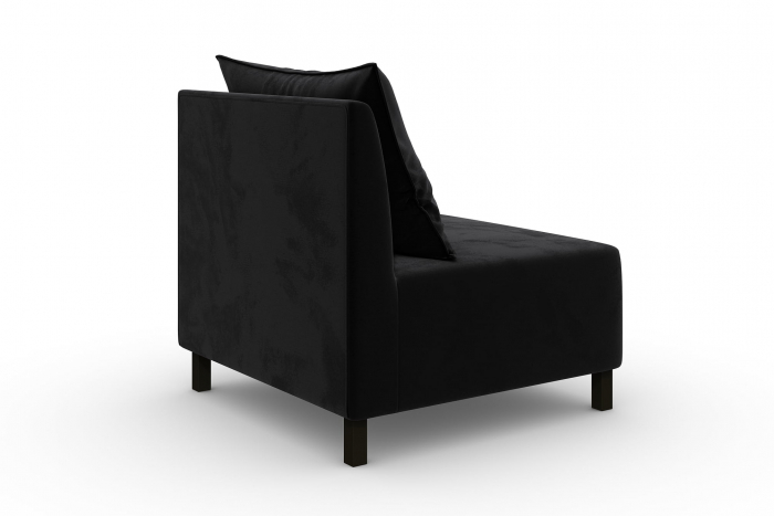 Modul de mijloc Tina, Negru, 105x82x88 cm [4]