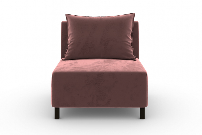 Modul de mijloc Tina, Roz, 105x82x88 cm [2]