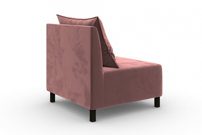 Modul de mijloc Tina, Roz, 105x82x88 cm [4]