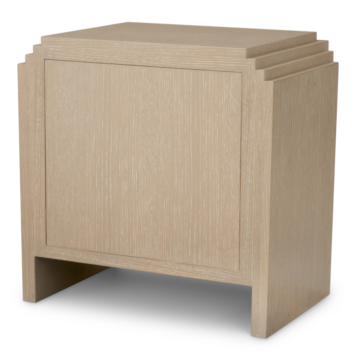 Noptiera ArtDeco furnir de stejar|W. 58 | D. 42.5 | H. 57 cm  [5]