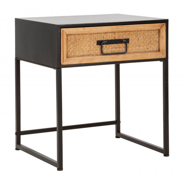 Noptiera Hanoi, Fier/MDF, Multicolor, 51.5x45x40 cm [9]
