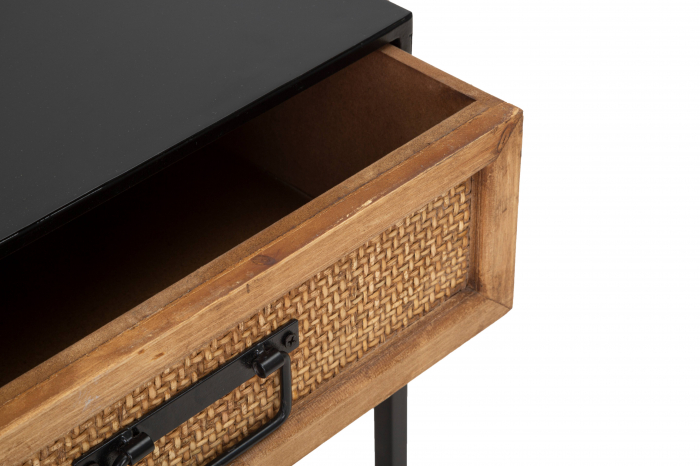 Noptiera Hanoi, Fier/MDF, Multicolor, 51.5x45x40 cm [2]