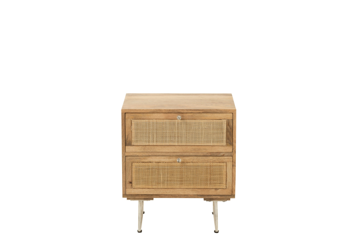 Noptiera , Lemn, Natural, 50x40x55 [3]
