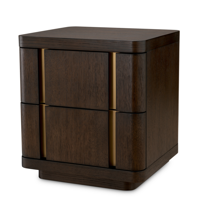Noptiera Modesto S furnir stejar mocha |W. 50 | D. 46 | H. 55 cm  [1]
