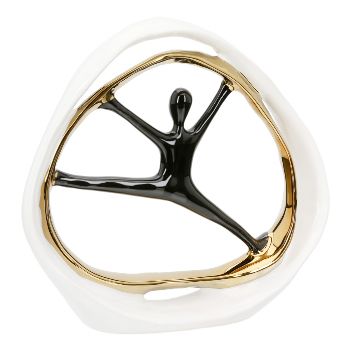 Obiect de decor, Olympus, Ceramica, alb, PU 1, L. 7,5 cm, L. 28 cm, H. 25 cm [2]