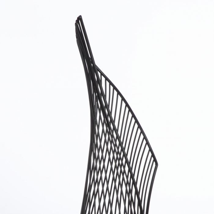 Obiect de decor, The momentum, Metal, negru, PU 1, L. 13 cm, L. 14 cm, H. 57 cm [3]