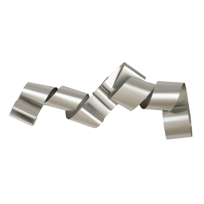 Obiect de perete, Twist, Metal, culoare șampanie, PU 1, L. 13,5 cm, L. 75 cm, H. 28 cm [1]