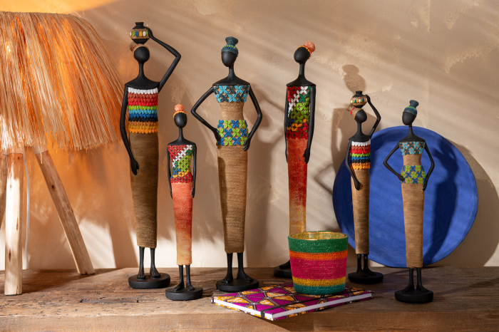 Obiect decorativ, BOLURI, PAPER MACHE, SET5 [1]