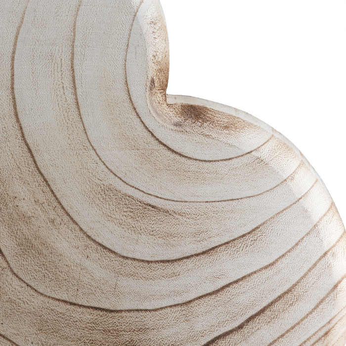 Obiect decorativ, Inimă, Lemn, culori naturale, PU 2, L. 6 cm, L. 40 cm, H 40 cm [3]