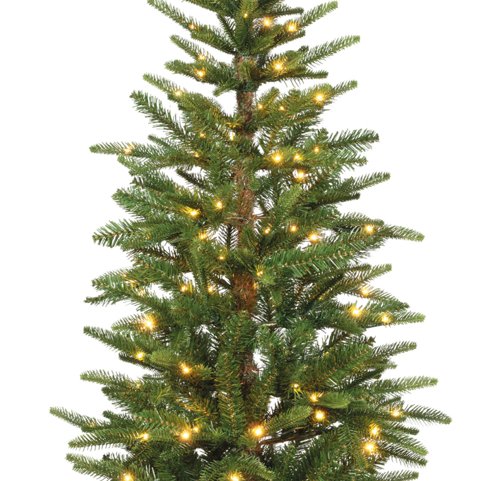 Obiect decorativ (LED), Brad de Craciun, Rasina, verde, PU 1, L. 20 cm, L. 86 cm, H 210 cm, A. 103 cm [5]