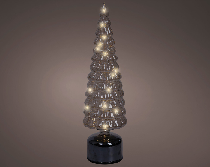 Obiect decorativ (LED), Sticla, gri, PU 4, H 39 cm, A. 11 cm [2]