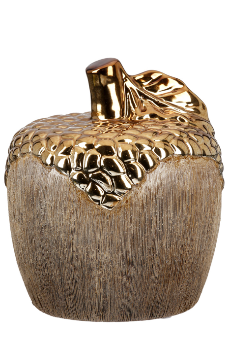 Obiect decorativ, Mar, "Lausanne", Ceramica, maro, culoare bronz, PU 6, H 15,5 cm, A. 13,5 cm [1]