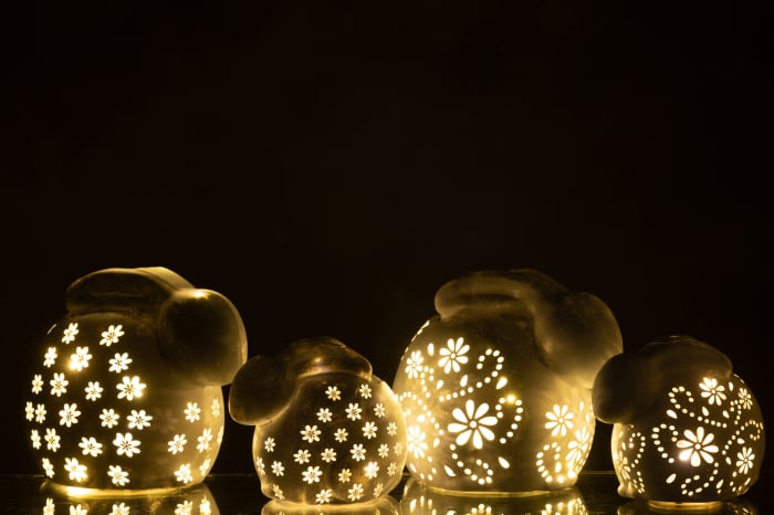 Obiect decorativ, RABBIT, LED, ASS2 [6]