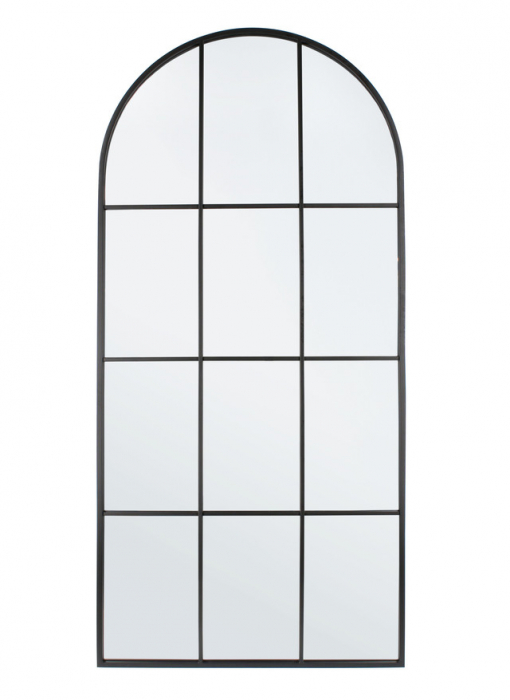 Oglinda cu rama de fereastra, Nucleos Negru, 80X170