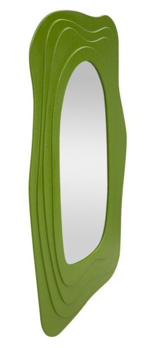 Oglinda de perete, DAFNE, verde  90x4x165 cm [2]