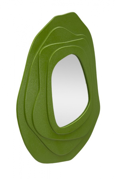 Oglinda de perete, DALIA, verde 90x4x97 cm [2]