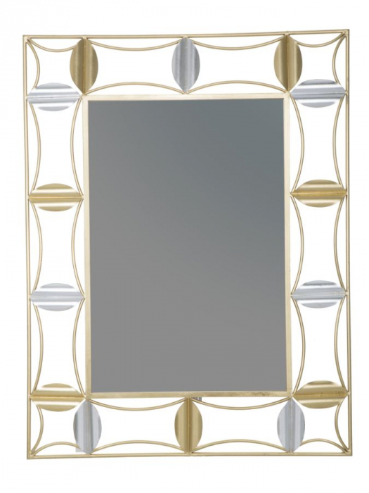 Oglinda de perete GLAM LEAF, 86X3X112 cm, Mauro Ferretti 2021 lotusland.ro