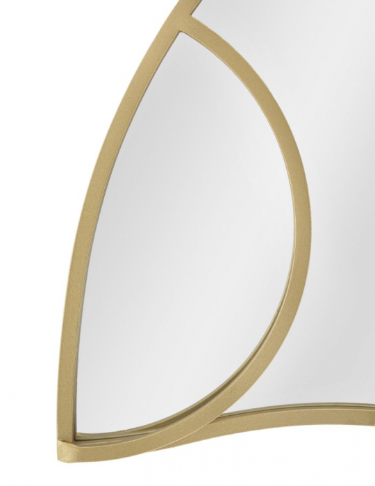 Oglinda de perete Sunshine, fier/aglinda/MDF,  110X2.5X66 cm [5]