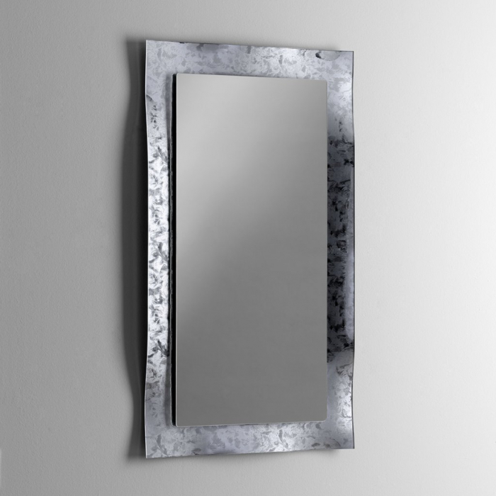 Oglinda ELE, Sticla Abs, Gri, 65x3x120 cm
