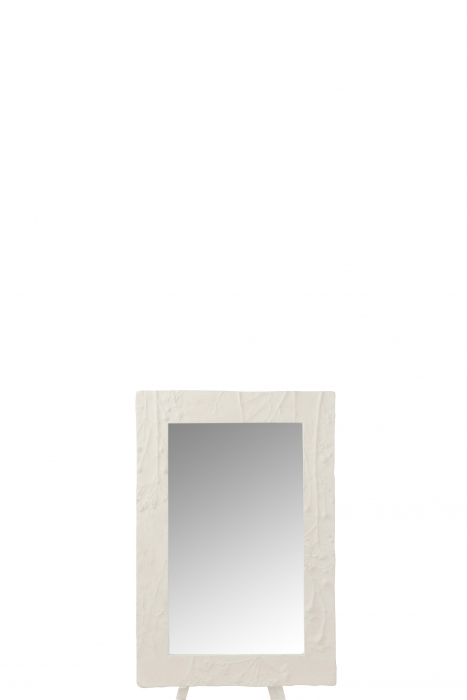 Oglinda Flow, Rasina, Alb, 41.5x4.3x61.5 cm [2]