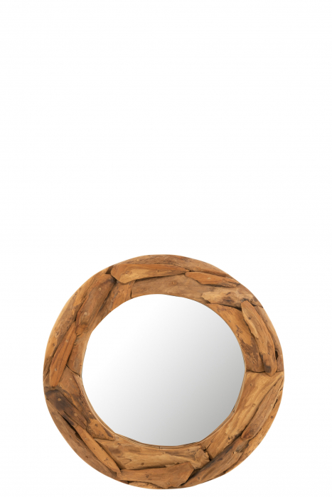 Oglinda, Lemn, Natural, 60x60x5 cm