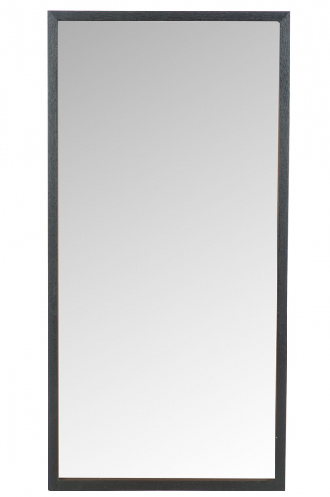 Oglinda, Lemn, Negru, 120x60x4 cm
