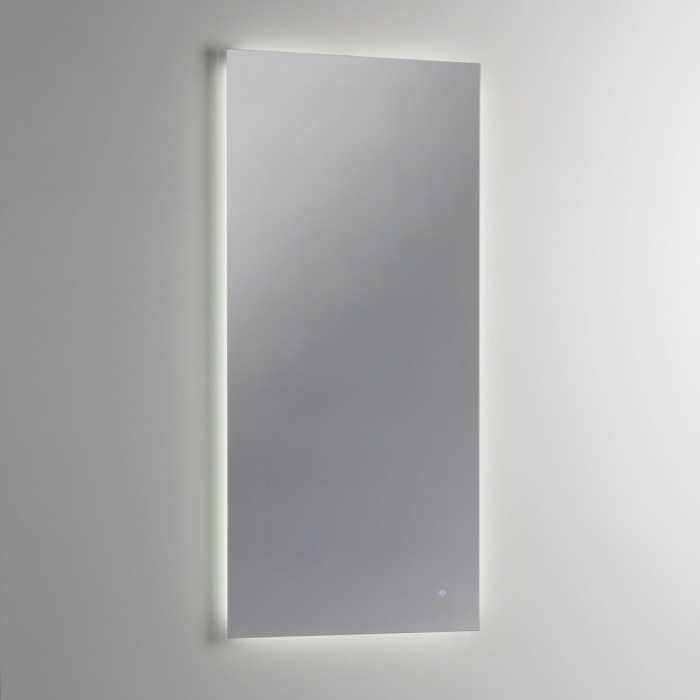 Oglinda LIGHT, Sticla Abs, Transparent, 60×2.5×90 cm lotusland.ro