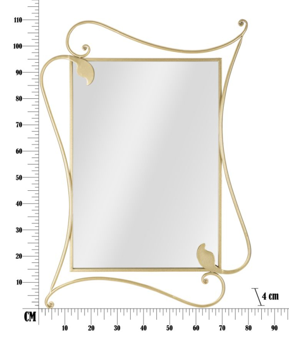 Oglinda Petal cm 80x4x110 (dimensiune interioara cm 56x79) [5]