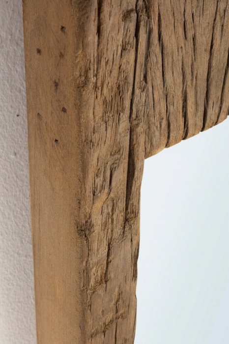 Oglinda Rafter, Lemn/Sticla, Maro, 25x4x90 cm [2]