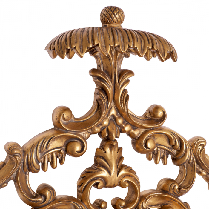 Oglindă, Rococo finisaj auriu antic, Dims: L. 160 | W. 91 | D. 7  (CM) [6]
