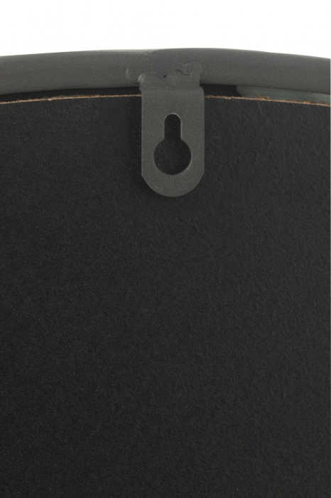 Oglinda Round Matt, Metal, Negru, 110x110x2.5 cm [3]