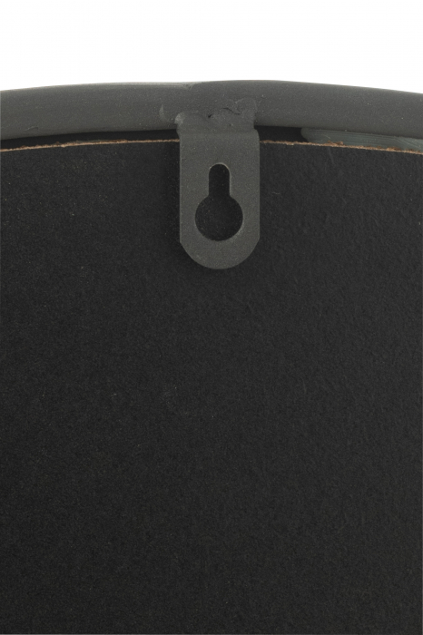 Oglinda Round Matt, Metal, Negru, 40x40x2.5 cm [3]