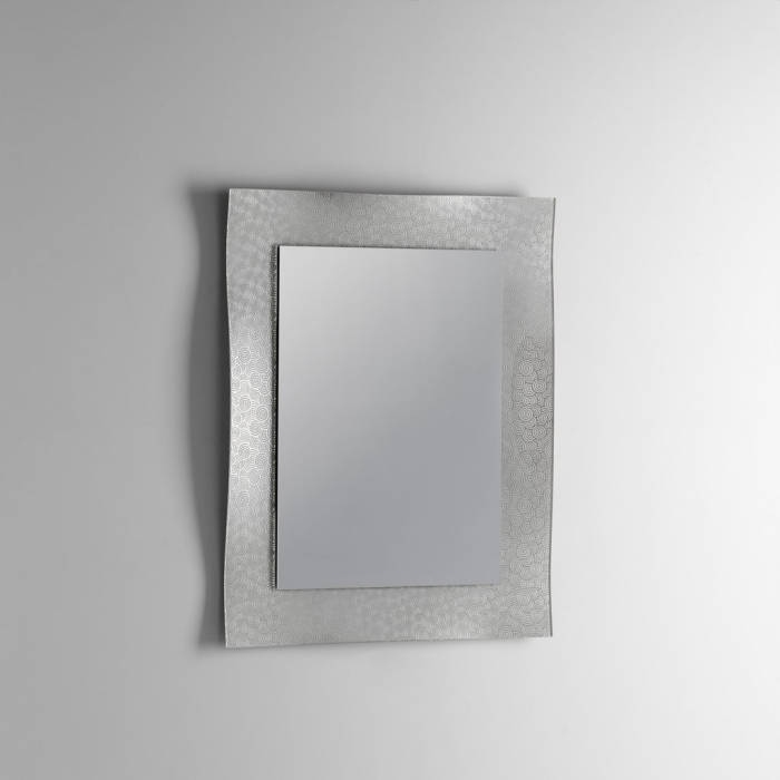 Oglinda SCREEN 2, Sticla Abs, Argintiu, 70×4.3×90 cm lotusland.ro