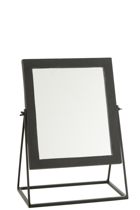 Oglinda Square On Foot, Metal, Negru, 34x20x46.5 cm [1]